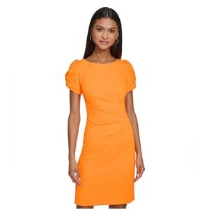 KARL LAGERFELD PARIS
Women’s puff-sleeve sheath dress